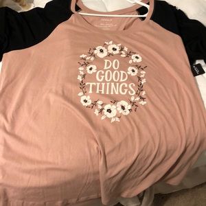 Torrid 3/4 length tee